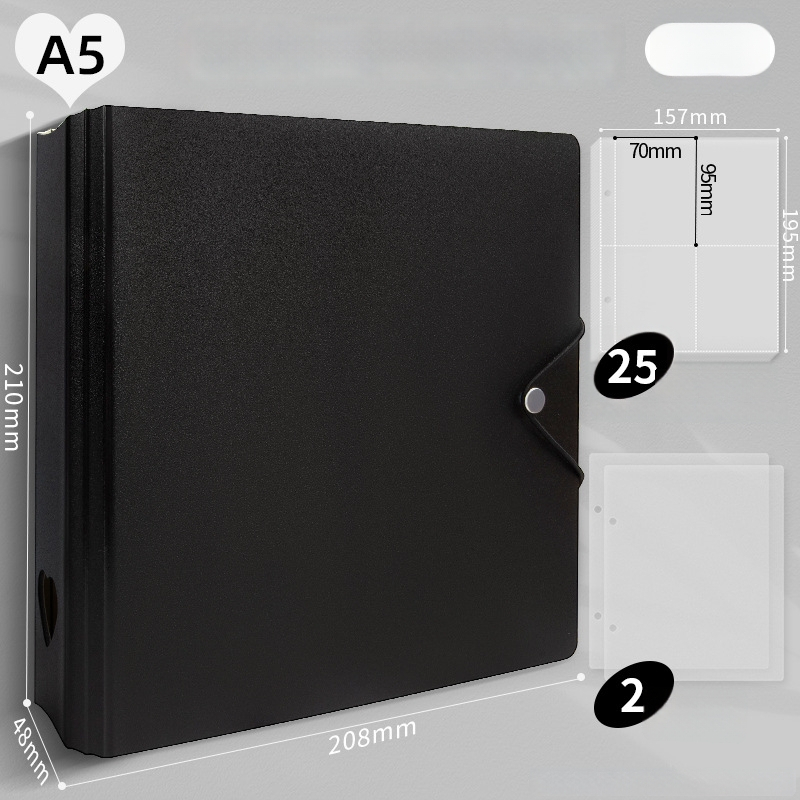 Φωτογραφικό άλμπουμ με αποσπώμενες σελίδες για παιδιά, PP εξώφυλλο, δυνατότητα προσαρμογής λογοτύπου