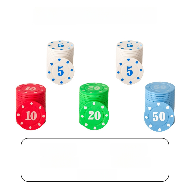 Τσιπ για Mahjong και αίθουσες παιχνιδιών - Τέξας Hold'em πιόνια πόκερ, PS πλαστικό, μάρκα Bairuo, κωδικός 222, προέλευση Ningbo, Zhejiang