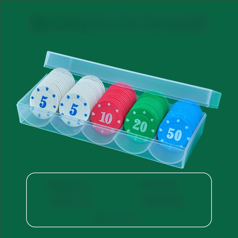 Τσιπ για Mahjong και αίθουσες παιχνιδιών - Τέξας Hold'em πιόνια πόκερ, PS πλαστικό, μάρκα Bairuo, κωδικός 222, προέλευση Ningbo, Zhejiang