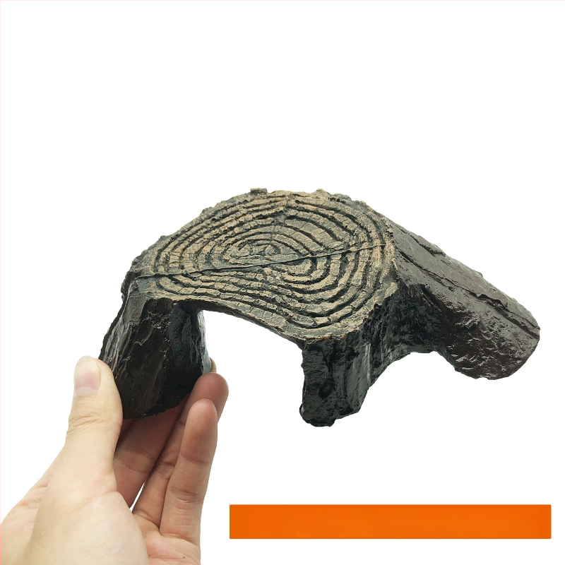 Platforma na slnenie želvy s plávajúcim ostrovom – živica, dekoratívny kameň pre akvárium, suchá krajina, zlepšenie priestorového vnímania