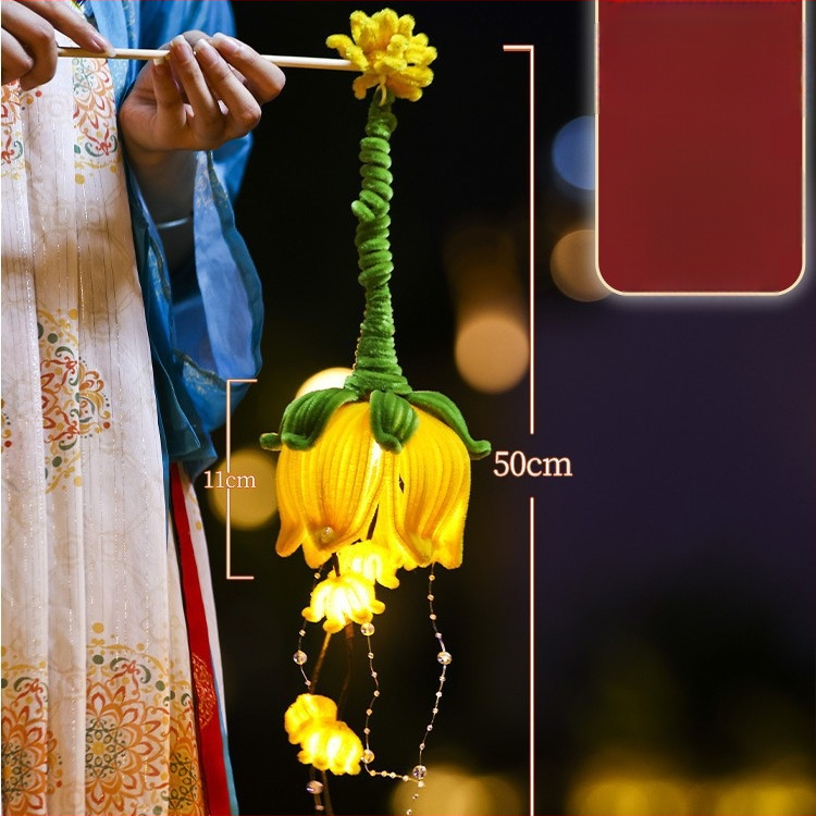 Φανάρι Fat Dragon: μοτίβο koi ψάρι, ακανόνιστο σχήμα, DIY, κλασικό στυλ