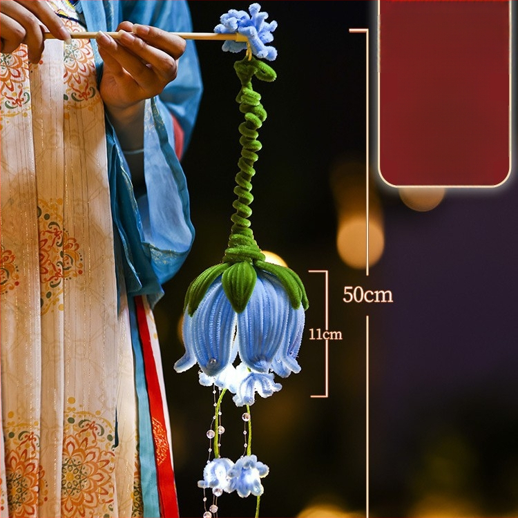 Φανάρι Fat Dragon: μοτίβο koi ψάρι, ακανόνιστο σχήμα, DIY, κλασικό στυλ