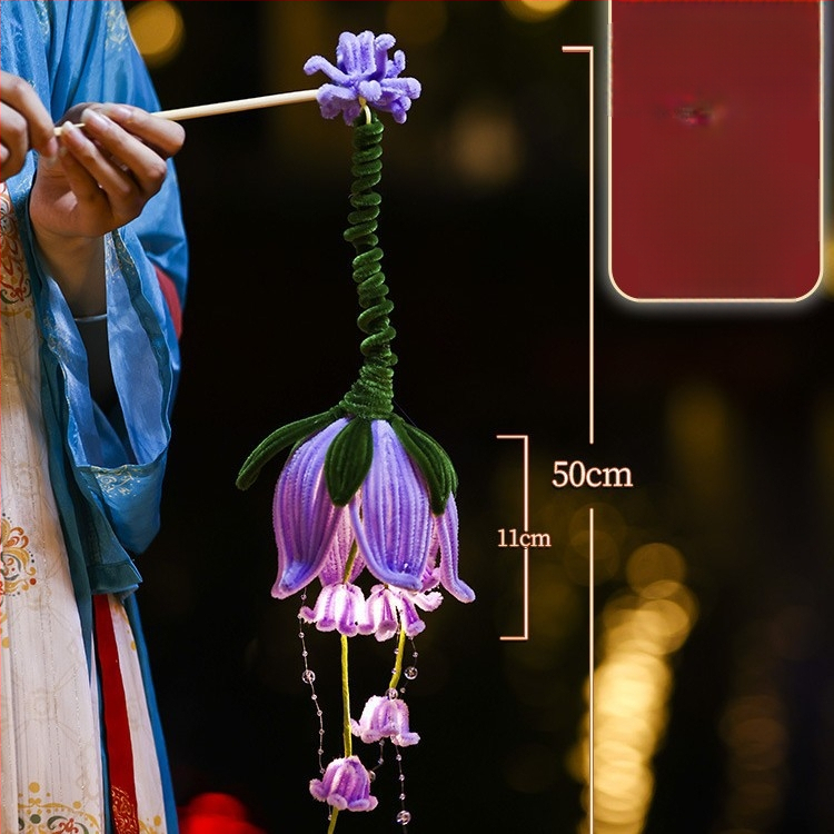 Φανάρι Fat Dragon: μοτίβο koi ψάρι, ακανόνιστο σχήμα, DIY, κλασικό στυλ