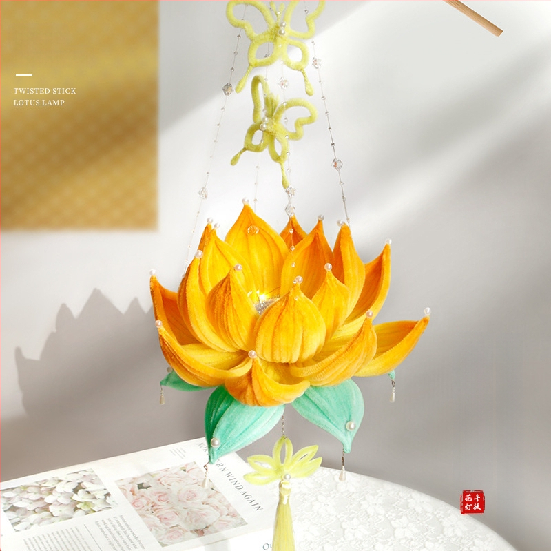 Φανάρι Fat Dragon: μοτίβο koi ψάρι, ακανόνιστο σχήμα, DIY, κλασικό στυλ