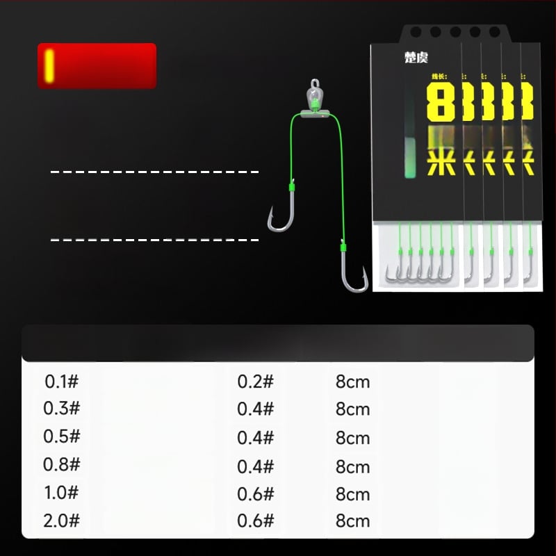 Двойна риболовна кука без шипове, обикновена кука за морски и сладководен риболов