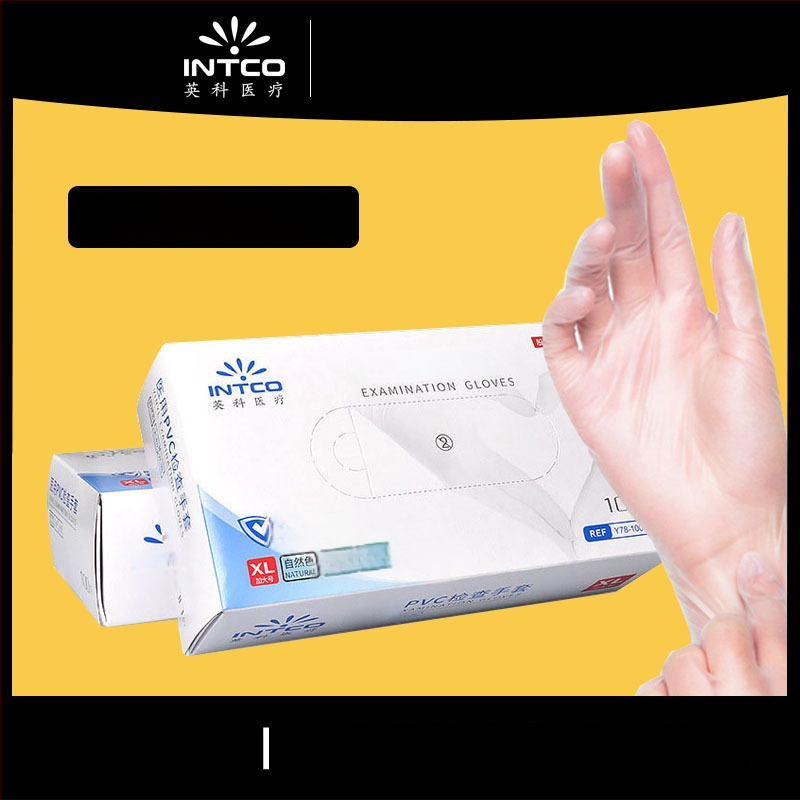 Yingke PVC γάντια μίας χρήσης για επεξεργασία τροφίμων και καθημερινή καθαριότητα, έγκριση Wanhuai μηχανής №20200001