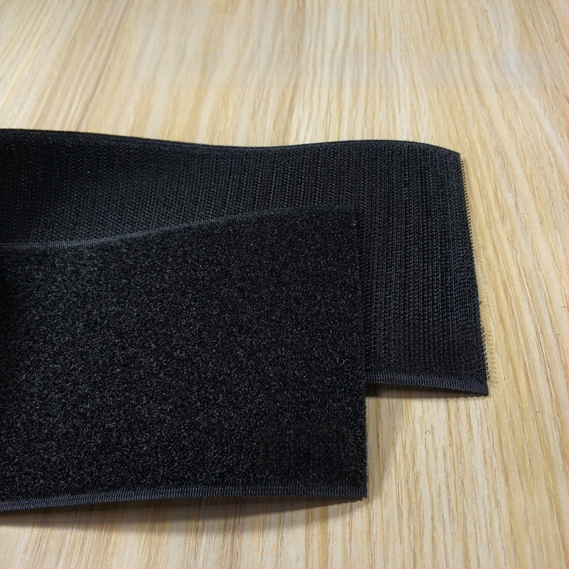 Велкро лента за закопчаване за шиене — 50% найлон + 50% полиестер; за облекло, обувки и шапки.