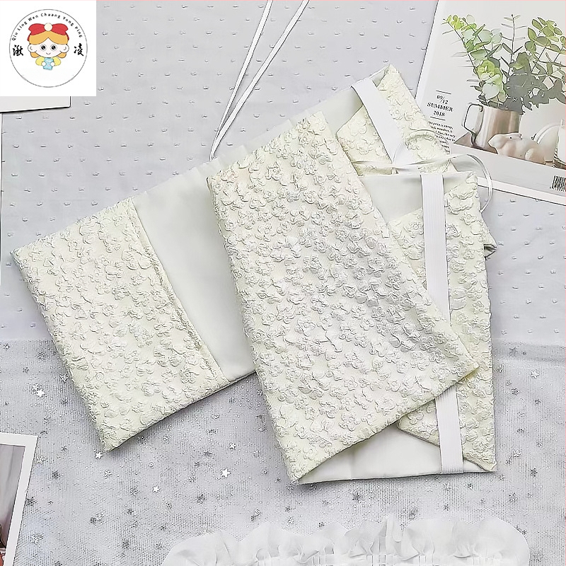 Qiu Ling kézzel készített notesz védőburkolat, négyszögletes alakú, állítható