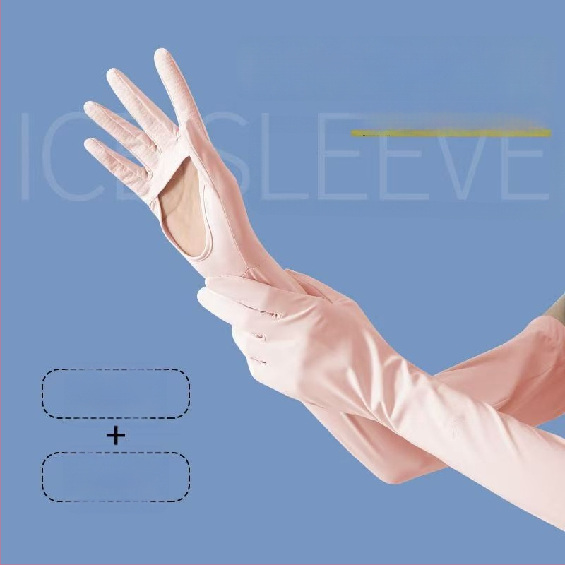 Napvédő karpántok, Anti-UV, Könnyű és légáteresztő, Csúszásmentes, Érintőképernyő-kompatibilis, Ice Silk/Nylon (81–95%), tavasz 2025