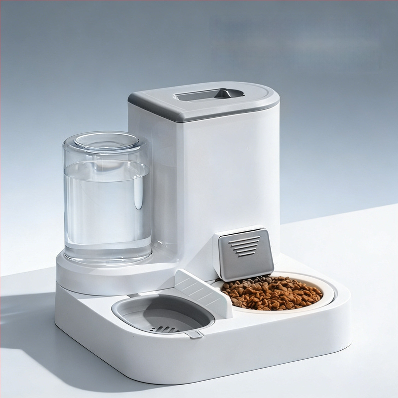 Σύστημα αυτόματης σίτισης και ποτίσματος γατών, όλα σε ένα, υλικό PP, πλήρες σετ