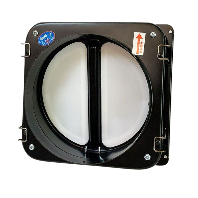 Βαλβίδα ελέγχου απόφραξης καπνού για σωλήνα εξάτμισης απορροφητήρα κουζίνας, χυτός σίδηρος, CE πιστοποίηση, Powerful Factory