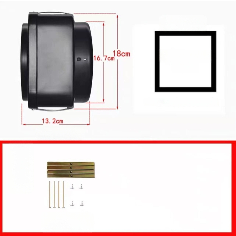 Βαλβίδα ελέγχου απόφραξης καπνού για σωλήνα εξάτμισης απορροφητήρα κουζίνας, χυτός σίδηρος, CE πιστοποίηση, Powerful Factory