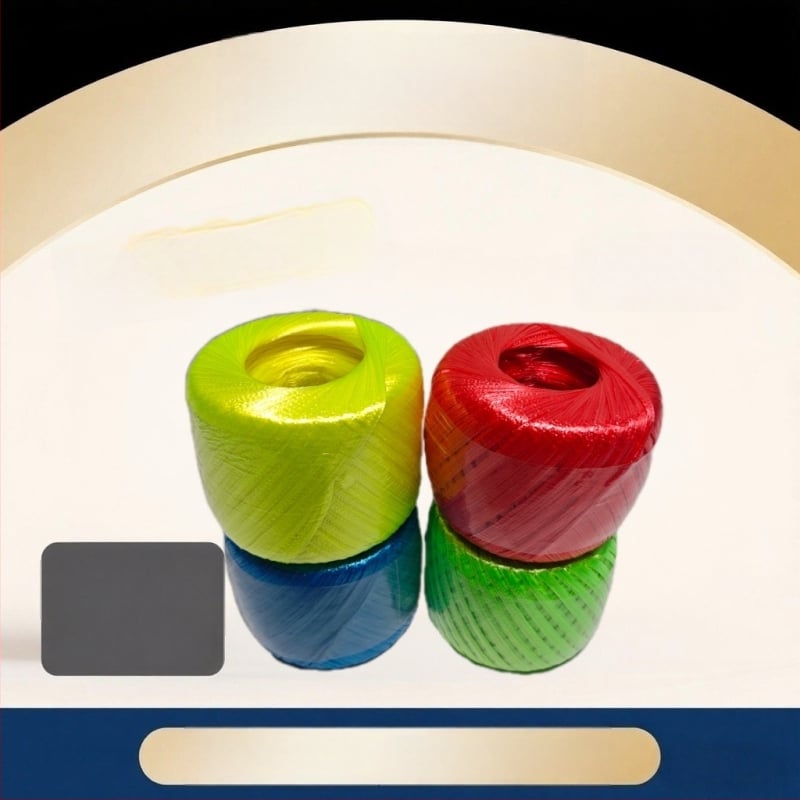 Sfoară polipropilenică țesută, multi-strand, 200 m lungime, rezistență la rupere 25 kg