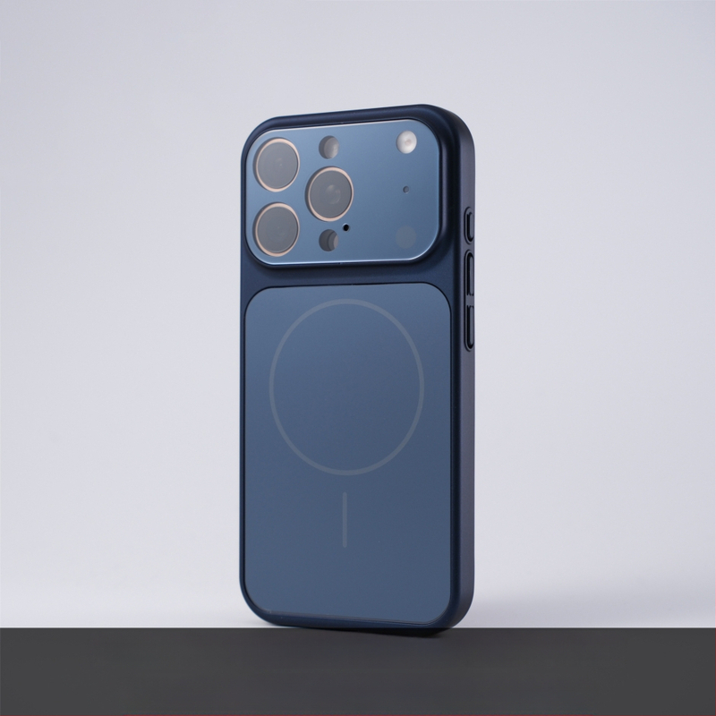Kućište za iPhone 17 Pro Max s velikim prozorom, mat finiš, magnetsko držanje