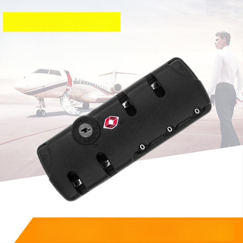 Κλειδαριά αποσκευών με κωδικό, ABS σώμα, μοντέλο ES-057, αντικλοπή, αξεσουάρ αποσκευών