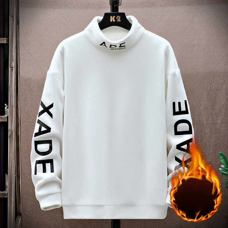 Fiatalos kapucnis mellény téli viselet, cipzárral, laza szabás, geometriai minta