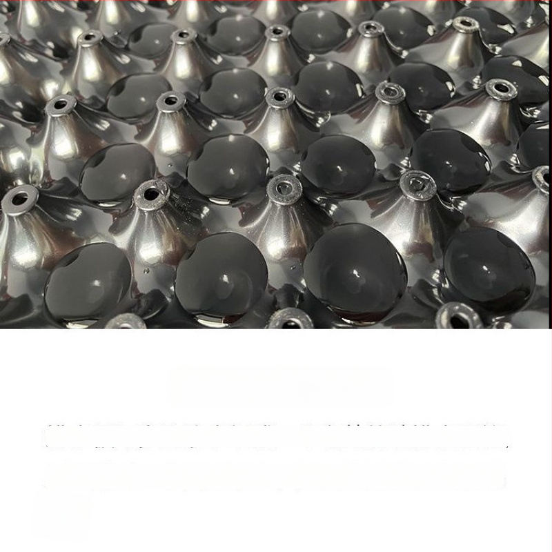 Drenážna doska pre strešnú záhradu s bariérou proti koreňom – plastová hydrofóbna drenážna filtrácia pre kvetináče a záhradné jazierka