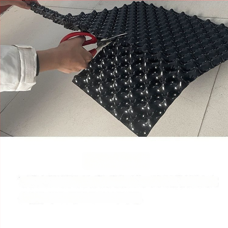 Drenážna doska pre strešnú záhradu s bariérou proti koreňom – plastová hydrofóbna drenážna filtrácia pre kvetináče a záhradné jazierka