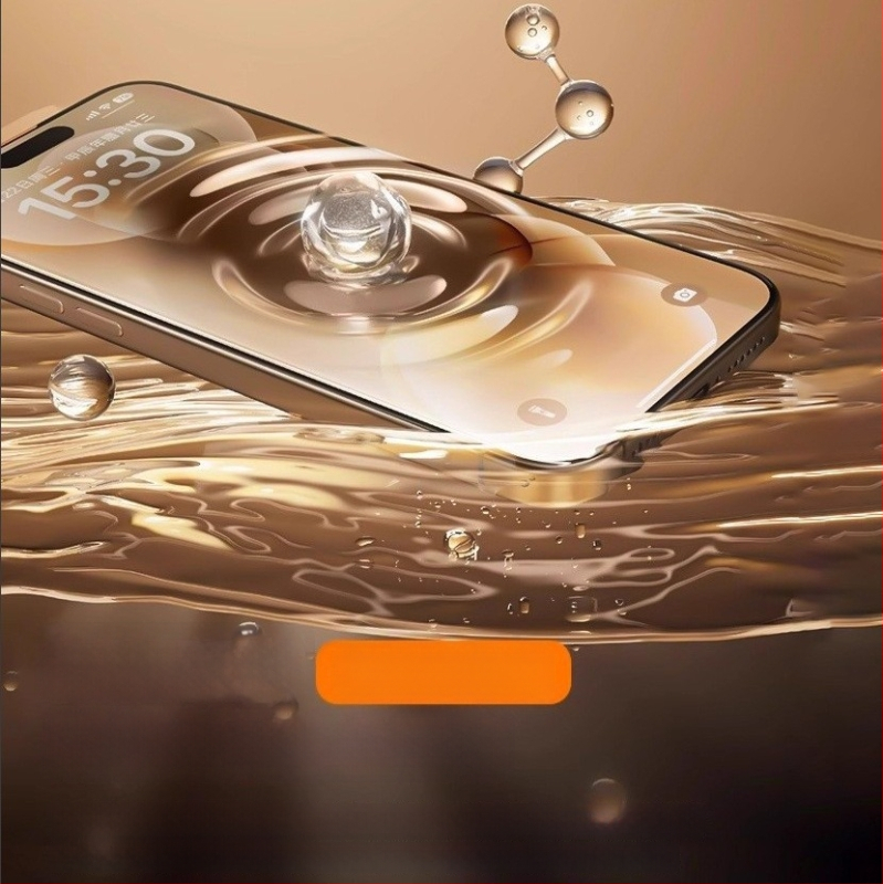 Προστατευτικό οθόνης από γυαλί για iPhone 16 — πλήρες κάλυμμα, ευκρίνεια HD, ανθεκτικό στις γρατσουνιές, αντι-δακτυλικά αποτυπώματα, φίλτρο μπλε φωτός