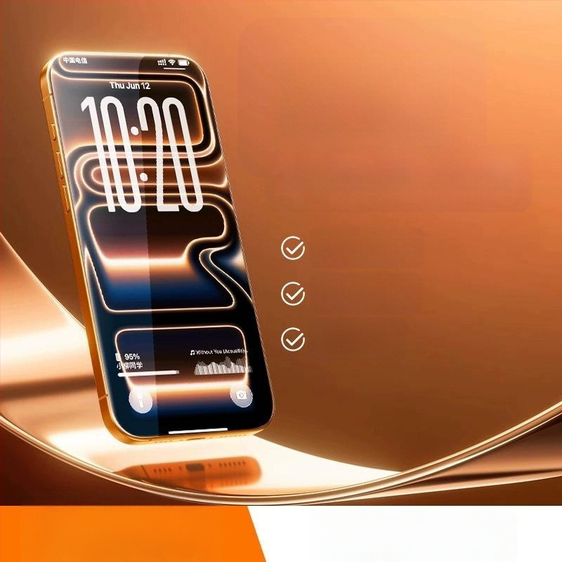 Προστατευτικό οθόνης από γυαλί για iPhone 16 — πλήρες κάλυμμα, ευκρίνεια HD, ανθεκτικό στις γρατσουνιές, αντι-δακτυλικά αποτυπώματα, φίλτρο μπλε φωτός