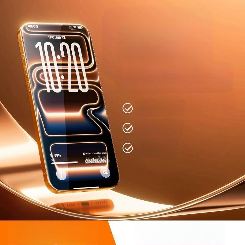 Προστατευτικό οθόνης από γυαλί για iPhone 16 — πλήρες κάλυμμα, ευκρίνεια HD, ανθεκτικό στις γρατσουνιές, αντι-δακτυλικά αποτυπώματα, φίλτρο μπλε φωτός