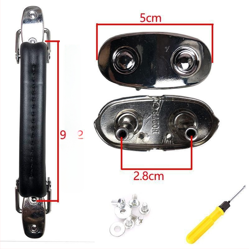 Príslušenstvo k rukoväti kufra – ABS materiál, retro štýl, opravný diel