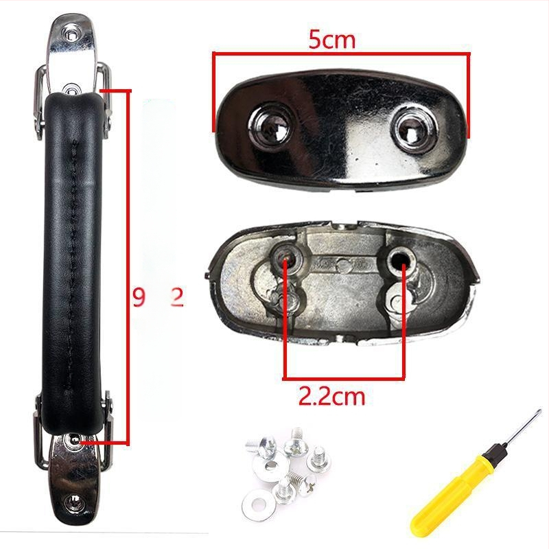 Príslušenstvo k rukoväti kufra – ABS materiál, retro štýl, opravný diel