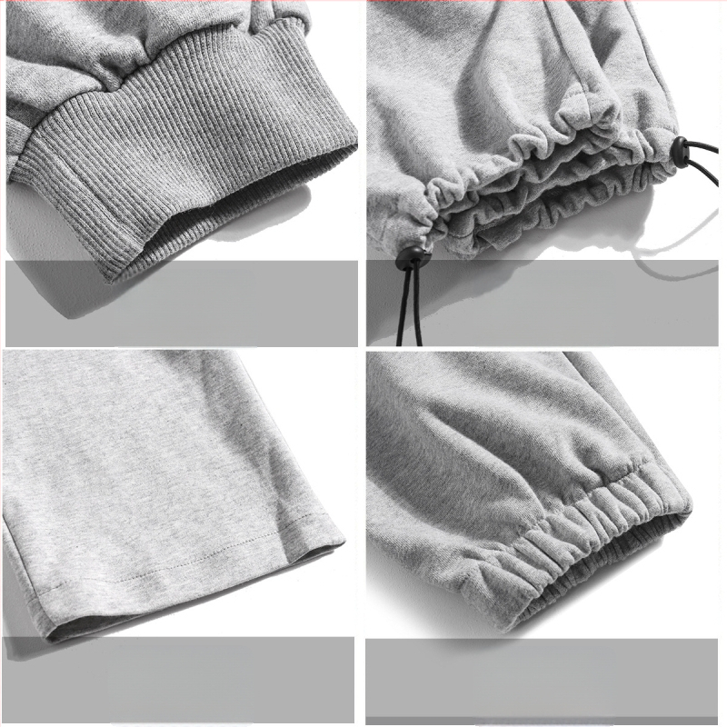 Férfi sportos nadrág lazán szabott, egyenes szárú, középmagasságú derékkal; mikroelasztikusság, poliészter 96–100%