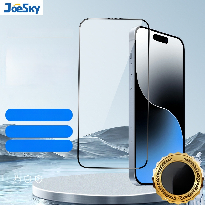 Προστατευτικό οθόνης από tempered glass για iPhone – Anti-Ιδιωτικότητας, Πλήρες HD σε ολόκληρη την οθόνη, 0,33 mm, Εμπρός φιλμ, Ανεκτικό στη σκόνη