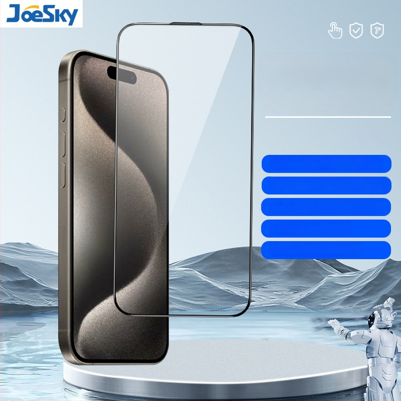 Προστατευτικό οθόνης από tempered glass για iPhone – Anti-Ιδιωτικότητας, Πλήρες HD σε ολόκληρη την οθόνη, 0,33 mm, Εμπρός φιλμ, Ανεκτικό στη σκόνη