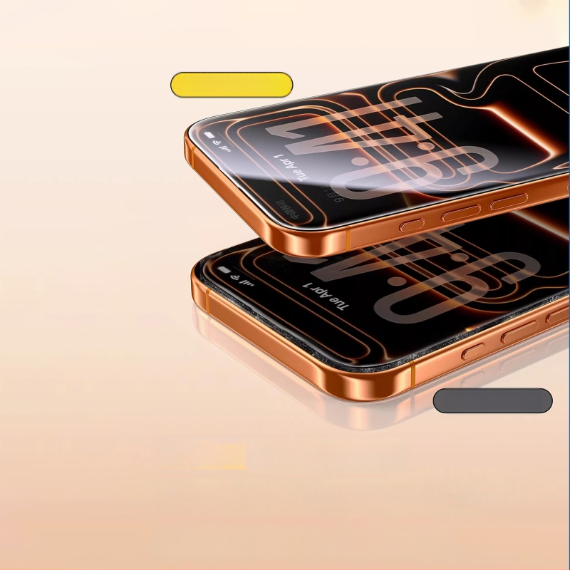 PaiPaiMi προστατευτικό οθόνης από tempered glass για iPhone 17 Pro Max – ανθεκτικό στη σκόνη, ανθεκτικό σε κραδασμούς, πλήρες κάλυμμα οθόνης