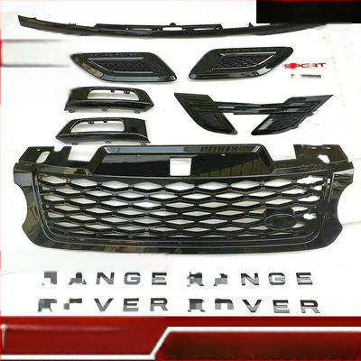 Range Rover Sport 2014-2022 σετ πλευρικών αεραγωγών μπροστινού προφυλακτήρα, ABS πλαστικό