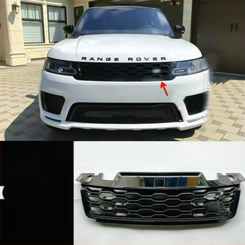 Range Rover Sport 2014-2022 σετ πλευρικών αεραγωγών μπροστινού προφυλακτήρα, ABS πλαστικό