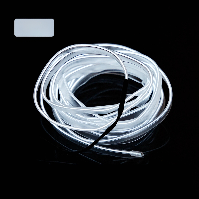 LED vnútorné ambientné svetlo do auta s EL materiálom, studené svetlo, IP67, 3W, 3-12V