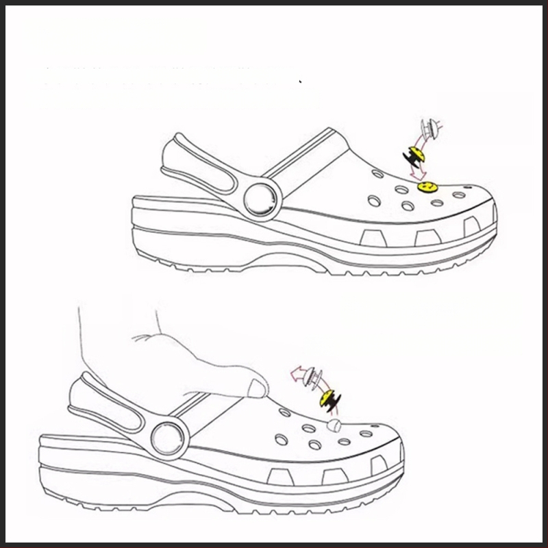 3D διακοσμητικό λουλούδι για παπούτσια, DIY αξεσουάρ για σανδάλια και καθημερινά παπούτσια, μοντέλο PJ001, στυλ Duoduo