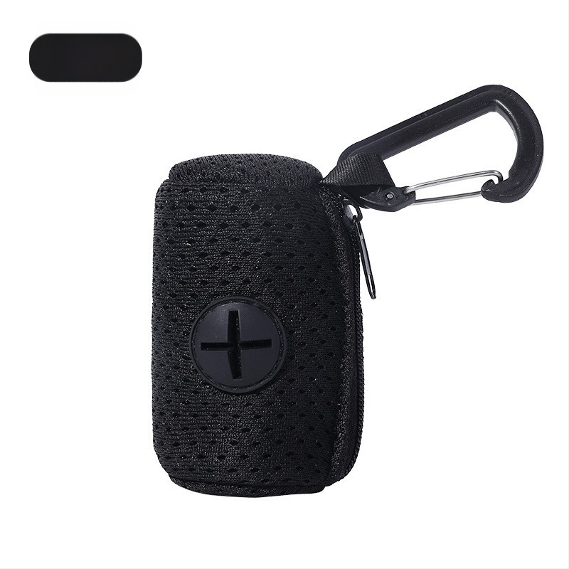 Geantă de depozitare pentru pungile de gunoi ale animalelor de companie, poliester, model: Solid, duritate medie spre moale