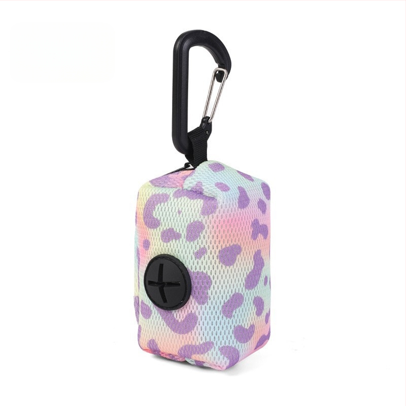 Geantă de depozitare pentru pungile de gunoi ale animalelor de companie, poliester, model: Solid, duritate medie spre moale