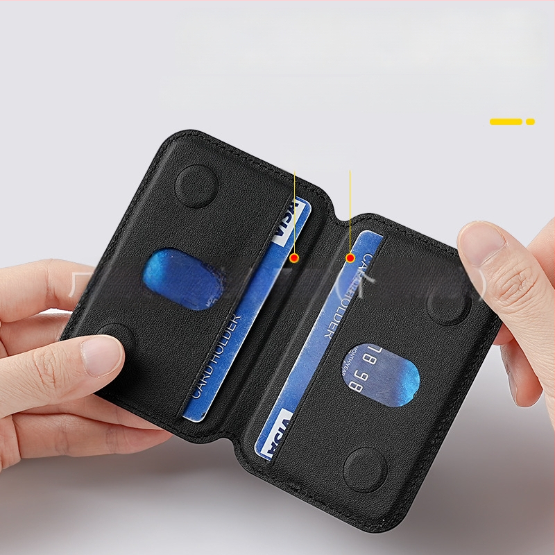 iPhone mágneskártyatartó MagSafe-készülékhez — WF10 (iPhone-kompatibilis; mágneses kártyakészlet; hátoldali matrica)