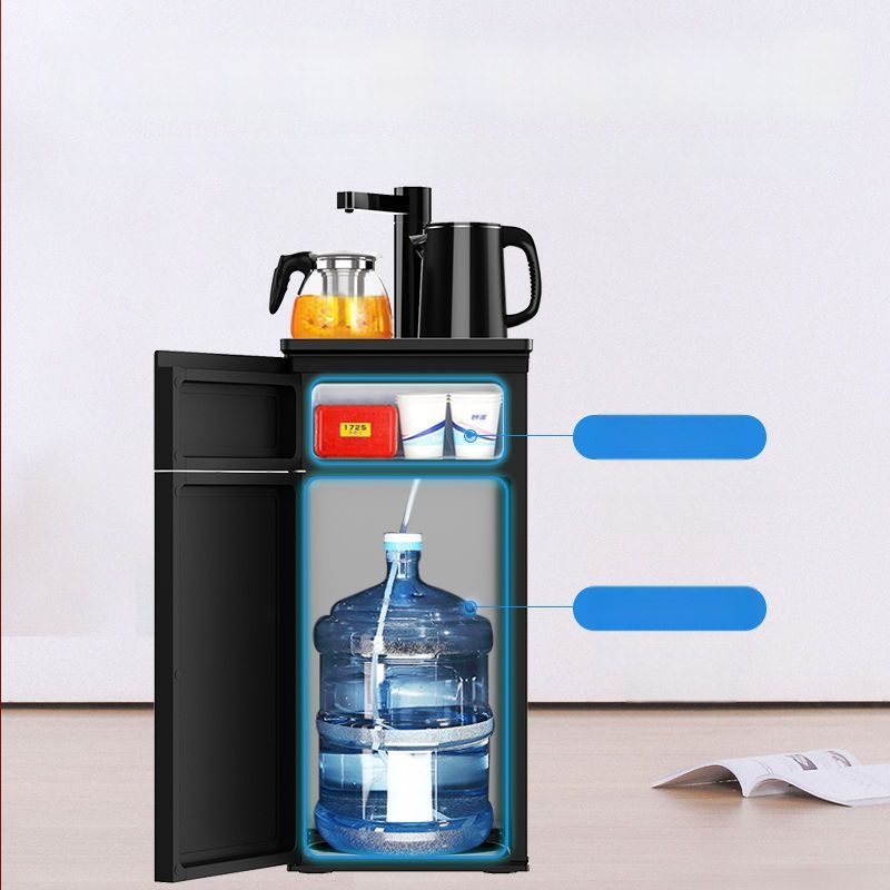 Meiling stroj na čajový bar pre domáce použitie — plneautomatický vodný dispenzer s horúcou a studenou vodou, inteligentný centrálny riadiaci systém, viaceré funkcie, zvislý dizajn s dolným zásobníkom