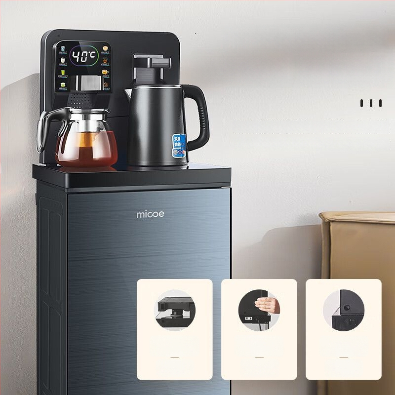 Four Seasons Music Čajový Bar Stroj pre Domáce a Kancelárske Použitie – Inteligentný centrálny riadiaci systém – Integrovaný vodný rozvádzač