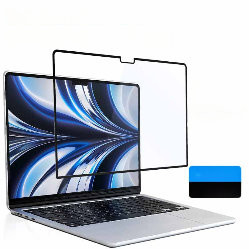 MacBook Pro és Air matt kékfény elleni film, öntapadós PET anyag, szemvédő fólia, Apple-kompatibilis, 2024 megjelenés