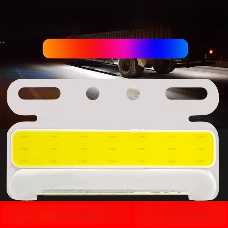 LED bočné svetlo pre vozidlá, model Cob edge light, zdroj svetla LED
