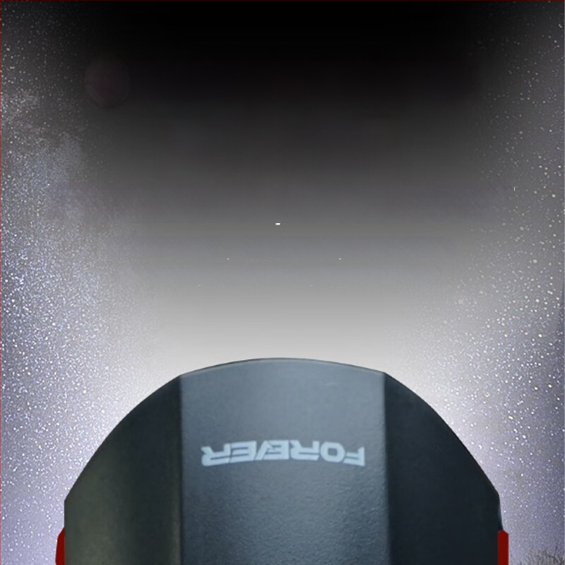 Forever első fény MTB-hez USB-C töltés, éjszakai tekeréshez, rögzítés csattal, modell 2255