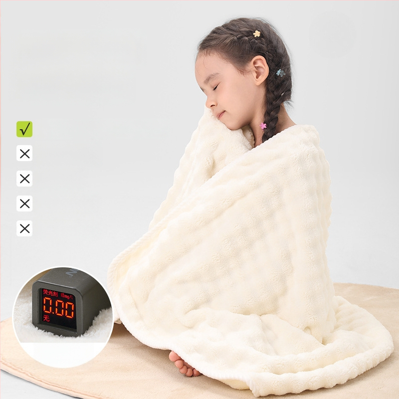 Бебешка кърпа за баня, чист памук, 150D прежда