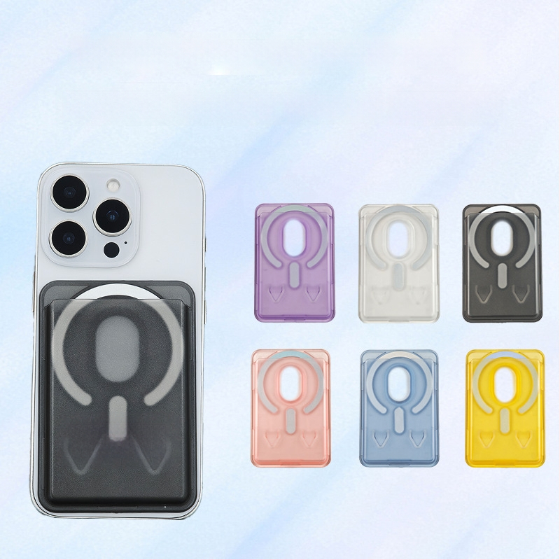 Mágneses kártyatartó iPhone 16-höz – matt PC keményhéj, logó testreszabás, mágneses hátoldali matrica