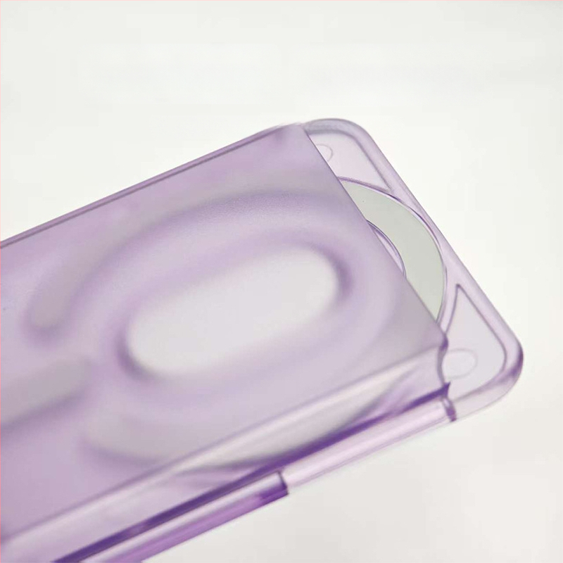 Mágneses kártyatartó iPhone 16-höz – matt PC keményhéj, logó testreszabás, mágneses hátoldali matrica