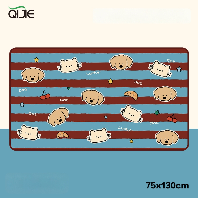 Polár dupla rétegű pléd – Cartoon minta, minden szezonra, testreszabható, 260–600 g