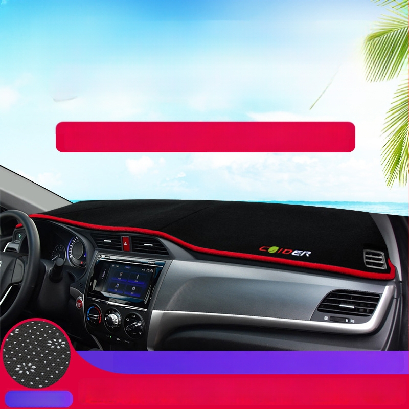 Padă din silicon pentru bord, protecție împotriva luminii și izolație termică, cu logo-ul mărcii (Material: Silicon; Model: Logo-ul mărcii; Marca: Alte)