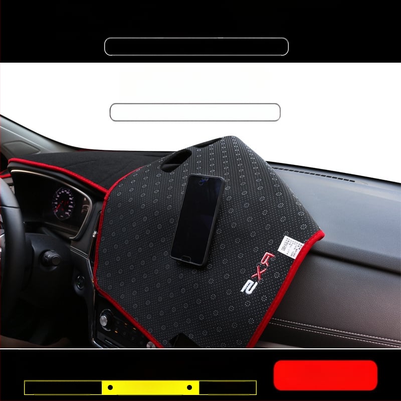 Padă din silicon pentru bord, protecție împotriva luminii și izolație termică, cu logo-ul mărcii (Material: Silicon; Model: Logo-ul mărcii; Marca: Alte)