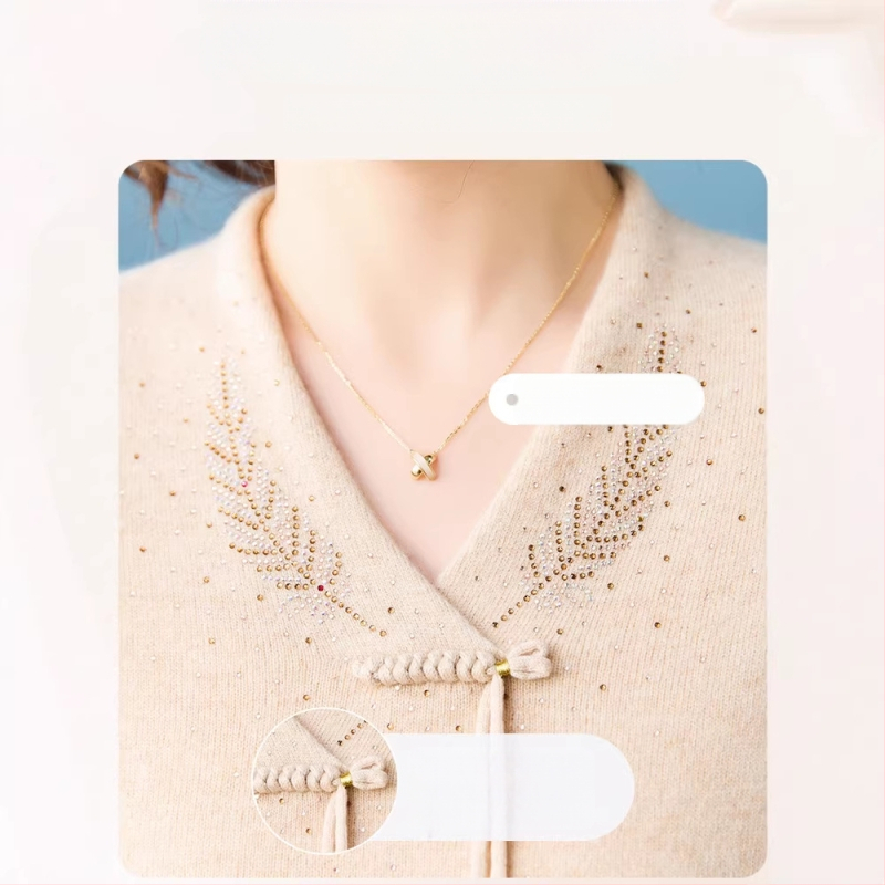 Sveter z 100% vlny pre mamy, Zimná 2025, Etnický štýl, Voľný strih, Bez rukávov